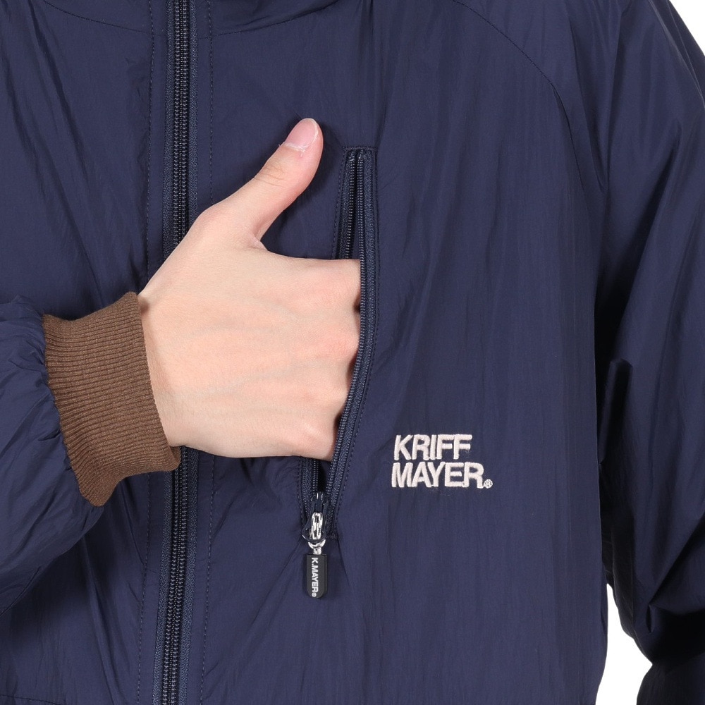 クリフメイヤー（KRIFF MAYER）（メンズ）アウター ひっくりスタンドジャケット リバーシブル 2414407 79 NAVY ネイビー