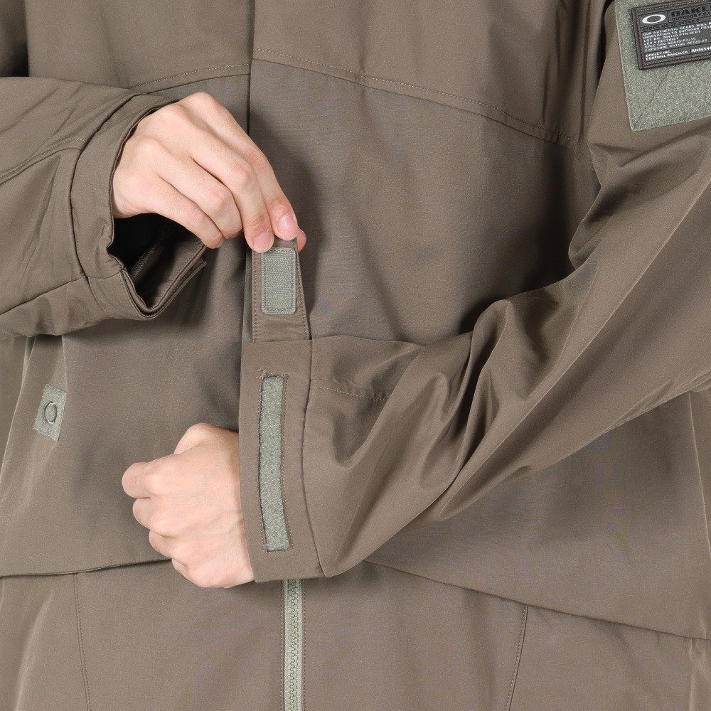 オークリー（OAKLEY）（メンズ）アウター コート FGL 3L RIFINED コート FOA406897-279 カーキ 防風 撥水 UVケア