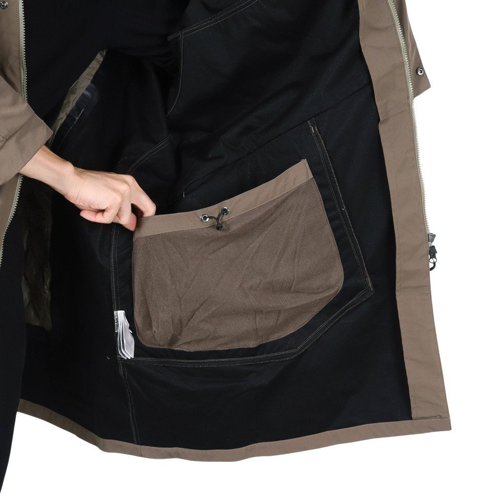 オークリー（OAKLEY）（メンズ）アウター コート FGL 3L RIFINED コート FOA406897-279 カーキ 防風 撥水 UVケア