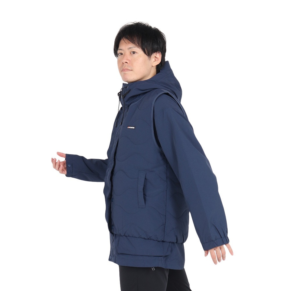 ボンファイア（Bonfire）（メンズ）アウター アダプトジャケット 50BNF4FEG2361 NVY ネイビー 3WAY仕様 ジャケット + ベスト