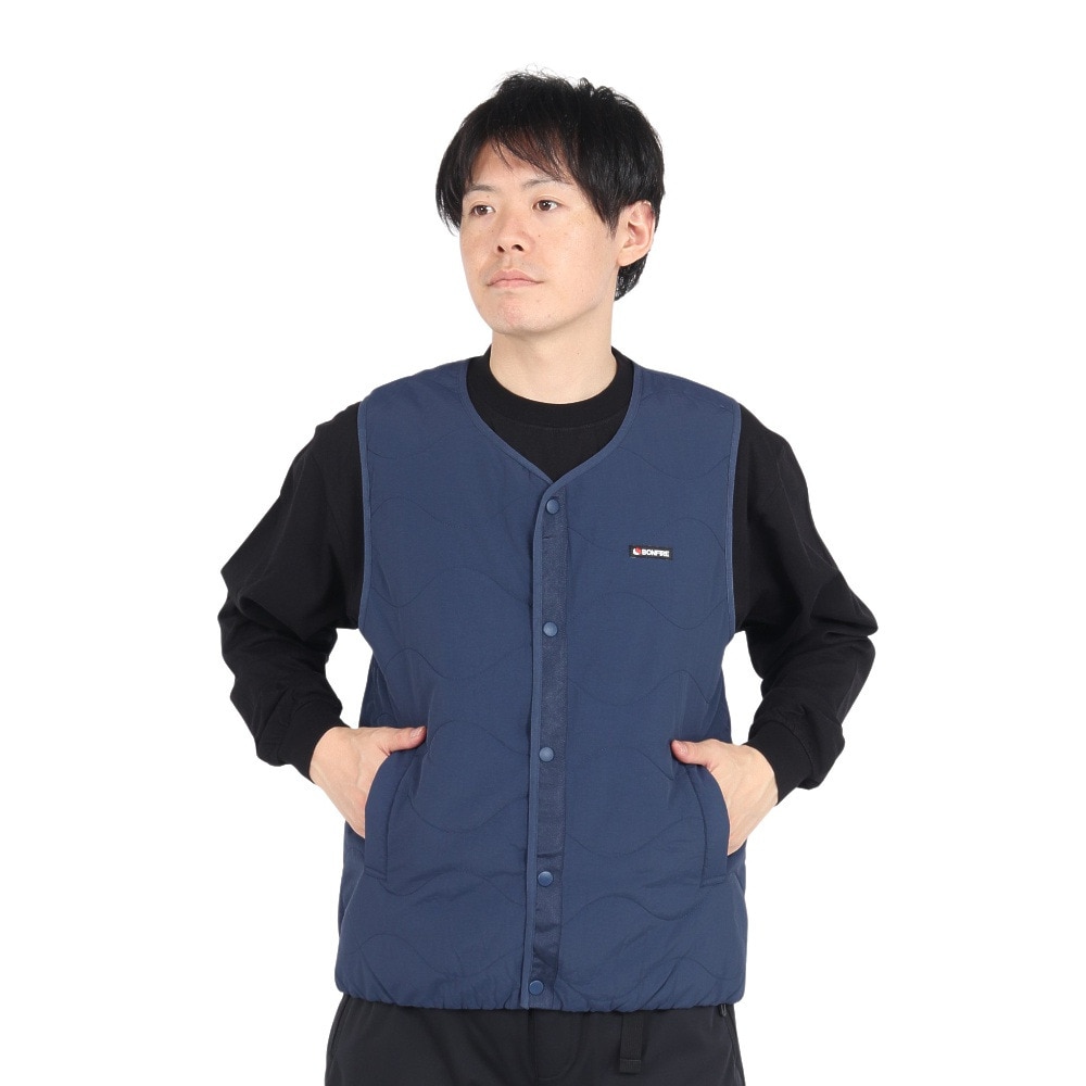 ボンファイア（Bonfire）（メンズ）アウター アダプトジャケット 50BNF4FEG2361 NVY ネイビー 3WAY仕様 ジャケット + ベスト