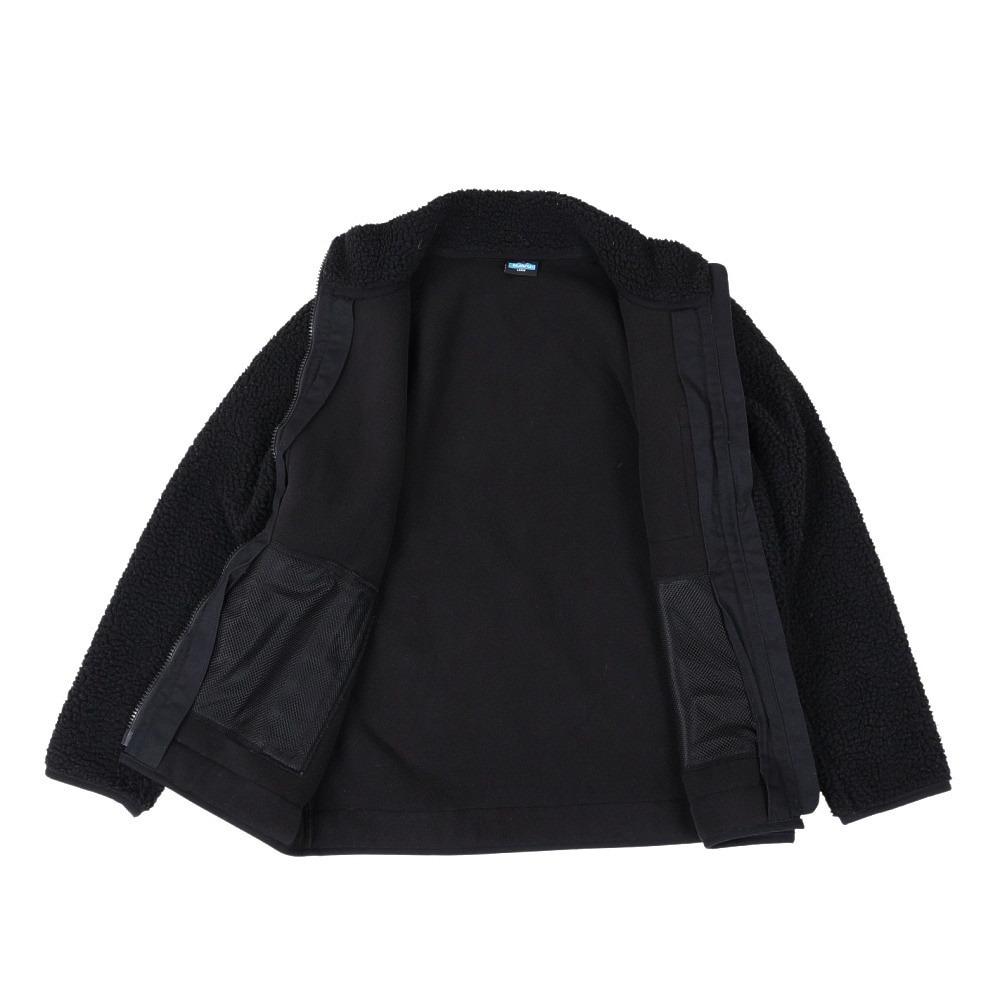 カブー（KAVU）（メンズ）ボア ジャケット ルームウェア もこもこ 冬 ボアジャケット Black 19821106 アウター