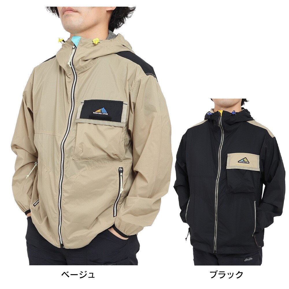 ニューバランス（new balance）（メンズ）アウトドア トレッキングアウター 撥水 軽量 MT1996 フルジップジャケット JMJL2271INC