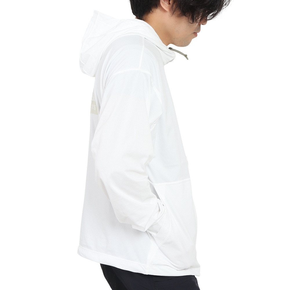 ニューバランス（new balance）（メンズ）ラッシュガード 長袖 パーカー UVカット UPF40+ 紫外線対策 MT1996 JMJL2279MW1 アウター