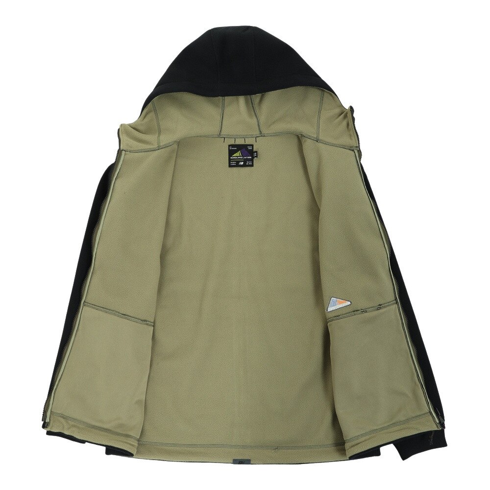 ニューバランス（new balance）（メンズ）MT1996 3レイヤーフリースフーディ JMJL2054BK アウター