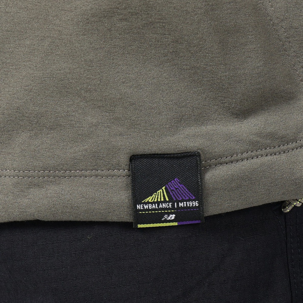ニューバランス（new balance）（メンズ）ラッシュガード 長袖 パーカー フルジップ 速乾 UVカット 紫外線対策 MT1996 AMJ35007DRC アウター