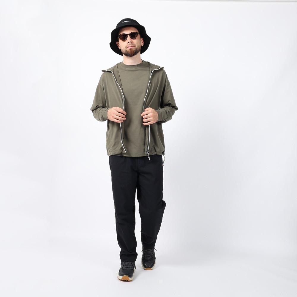 ニューバランス（new balance）（メンズ）ラッシュガード 長袖 パーカー フルジップ 速乾 UVカット 紫外線対策 MT1996 AMJ35007DRC アウター