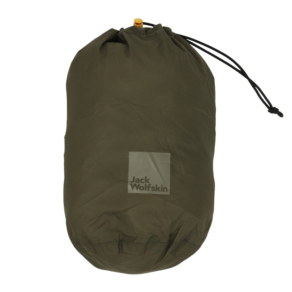 ジャックウルフスキン（JackWolfskin）（メンズ）アウター レインジャケット JP クラウドバースト ジャケット V2 5030611-4550 オリーブ 収納袋付 耐水 防風
