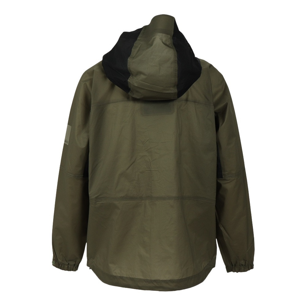 ジャックウルフスキン（JackWolfskin）（メンズ）アウター レインジャケット JP クラウドバースト ジャケット V2 5030611-4550 オリーブ 収納袋付 耐水 防風