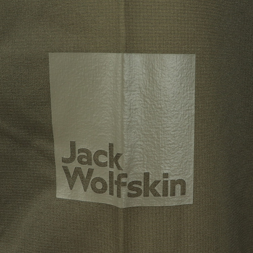 ジャックウルフスキン（JackWolfskin）（メンズ）アウター レインジャケット JP クラウドバースト ジャケット V2 5030611-4550 オリーブ 収納袋付 耐水 防風