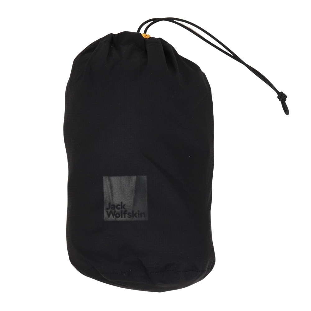 ジャックウルフスキン（JackWolfskin）（メンズ）アウター レインジャケット JP クラウドバースト ジャケット V2 5030611-6000 ブラック 収納袋付 耐水 防風