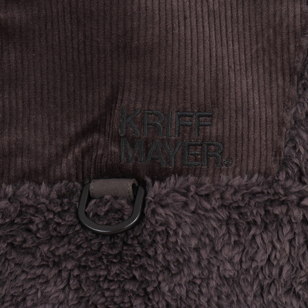 クリフメイヤー（KRIFF MAYER）（メンズ）シャギーボアジャケット 2314400-17 CHARCOAL チャコールグレー アウター