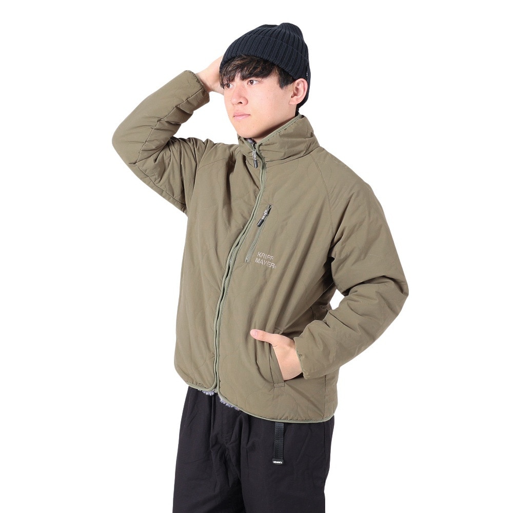 カーキ【MY WHITE/マイホワイト】 KHAKI ブルゾン　カーキ　新品