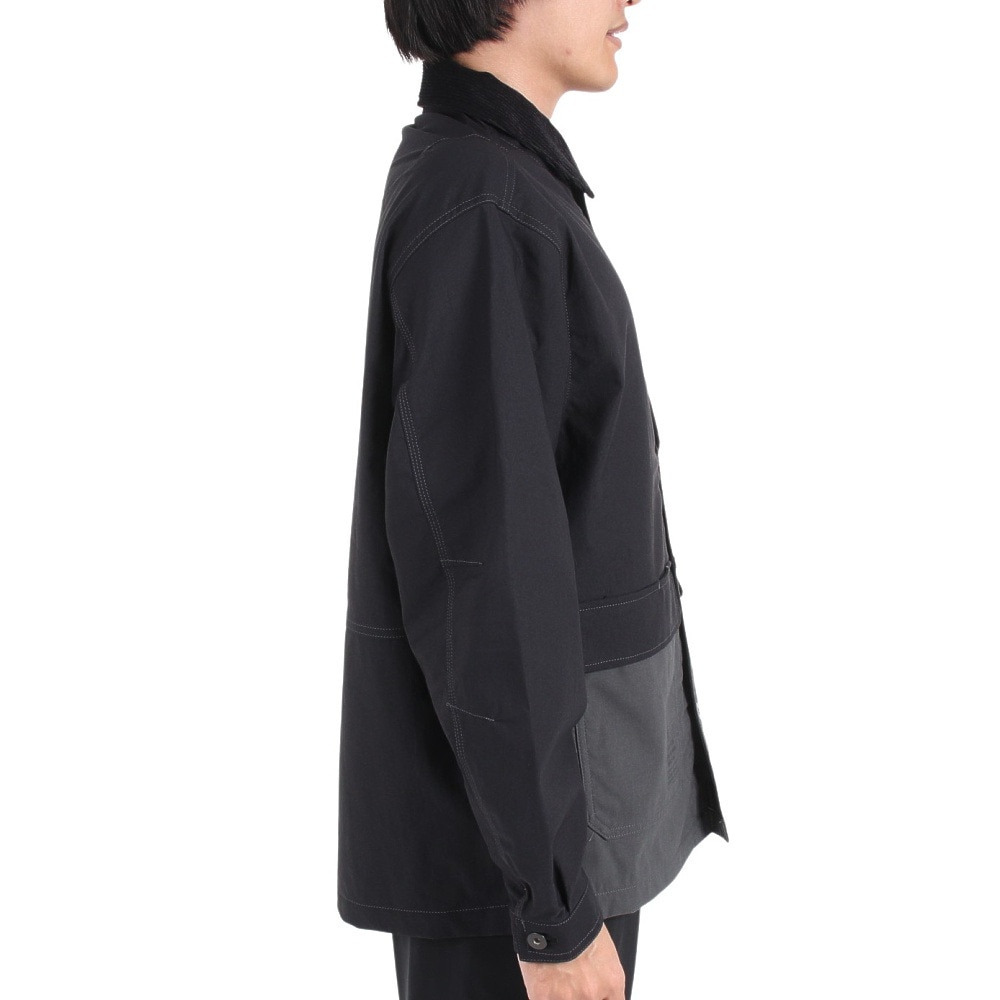 ジャックウルフスキン（JackWolfskin）（メンズ）アウター JP FIREWOOD WORK ジャケット V2 5029602-6000 ブラック 防風 撥水