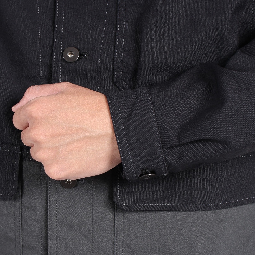 ジャックウルフスキン（JackWolfskin）（メンズ）アウター JP FIREWOOD WORK ジャケット V2 5029602-6000 ブラック 防風 撥水