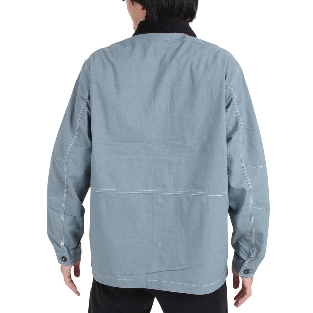 ジャックウルフスキン（JackWolfskin）（メンズ）アウター JP FIREWOOD WORK ジャケット V2 5029602-6167 ブルーグレー 防風 撥水