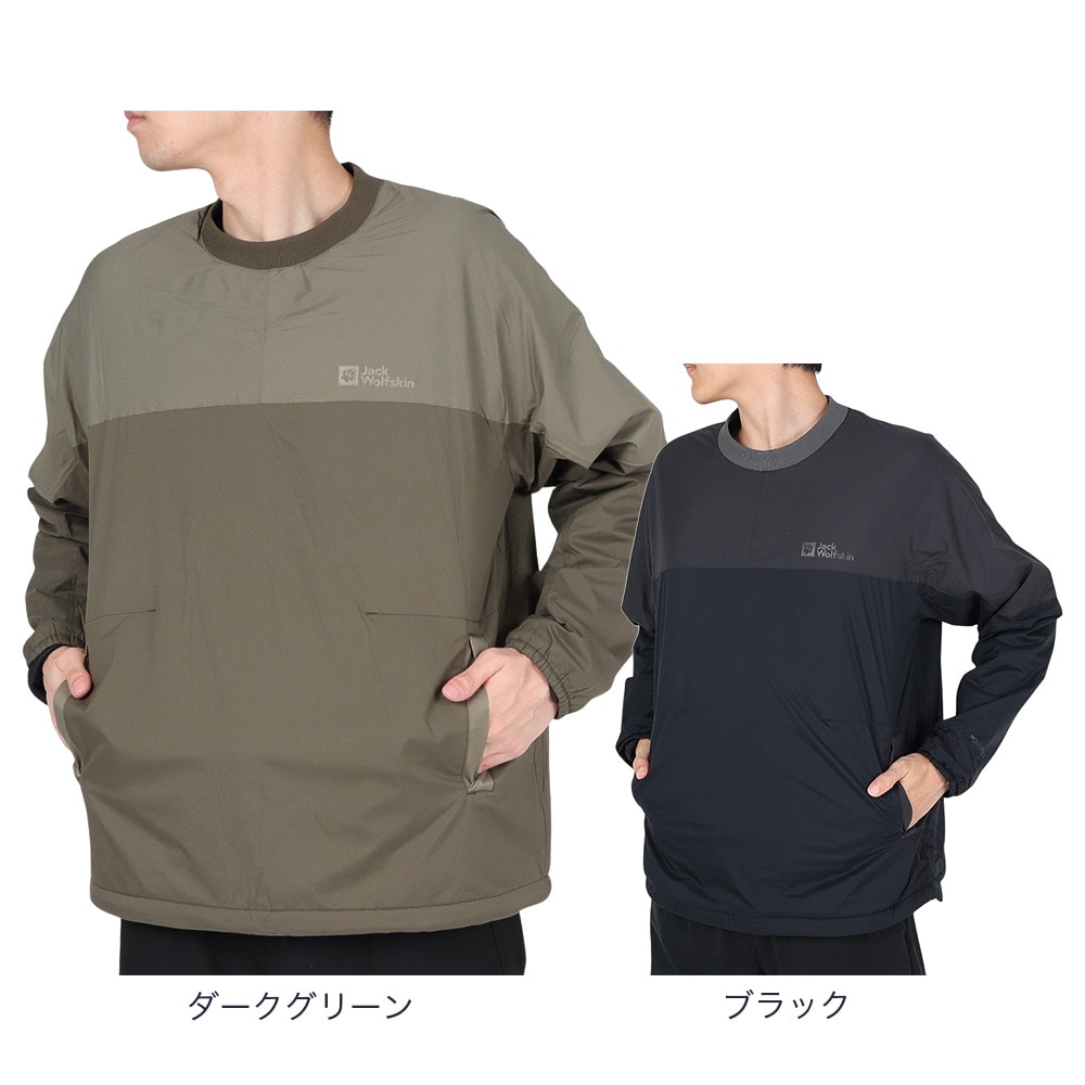 ジャックウルフスキン（JackWolfskin）（メンズ）アウター JP TECHFLEX WARM プルオーバー V2 5032461-6000