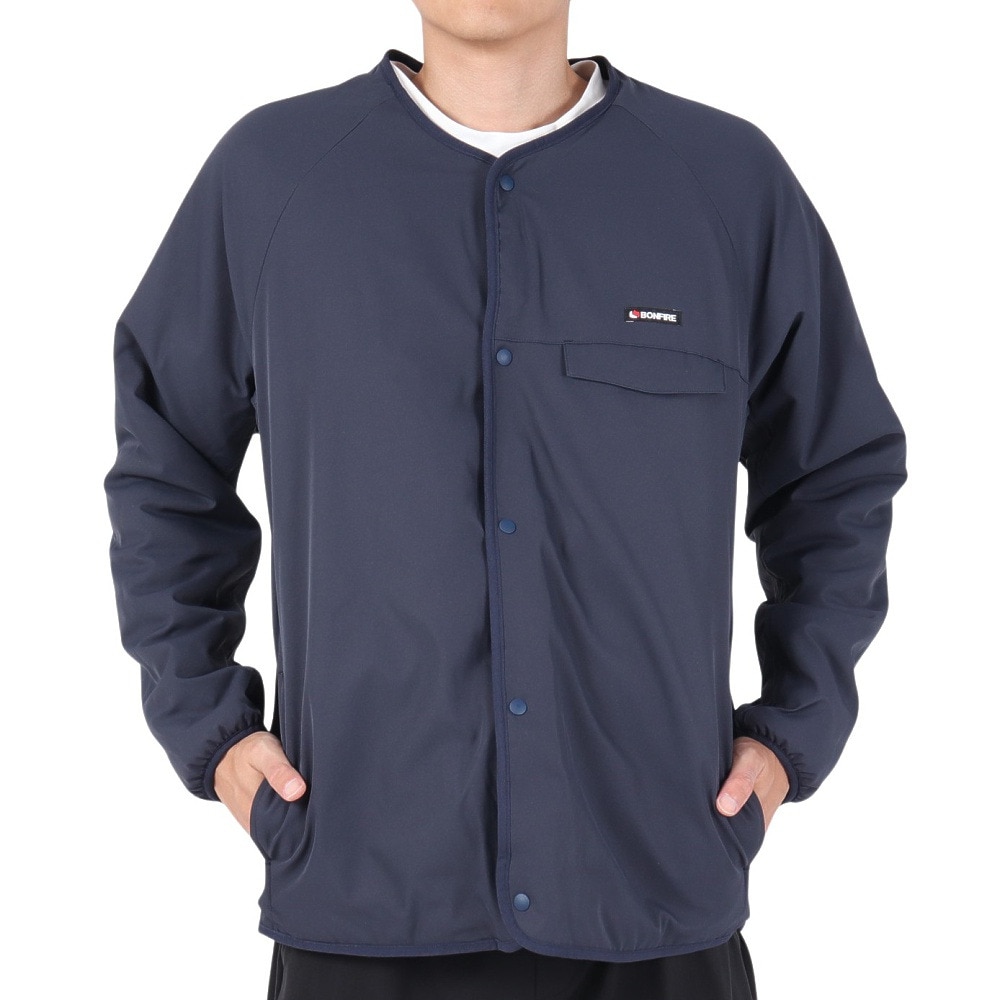 ボンファイア（Bonfire）（メンズ）KERF シェルパジャケット 50BNF3FEG2284 NVY