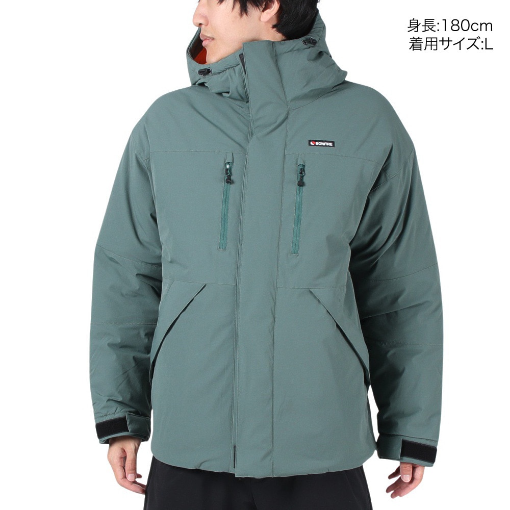ボンファイア（Bonfire）（メンズ）アウター 中綿 ジャケット A-FRAME ジャケット 50BNF3FHY2282 GRN グリーン 撥水