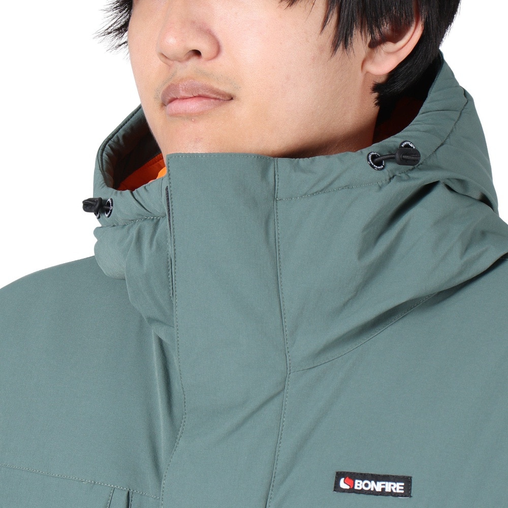 ボンファイア（Bonfire）（メンズ）アウター 中綿 ジャケット A-FRAME ジャケット 50BNF3FHY2282 GRN グリーン 撥水