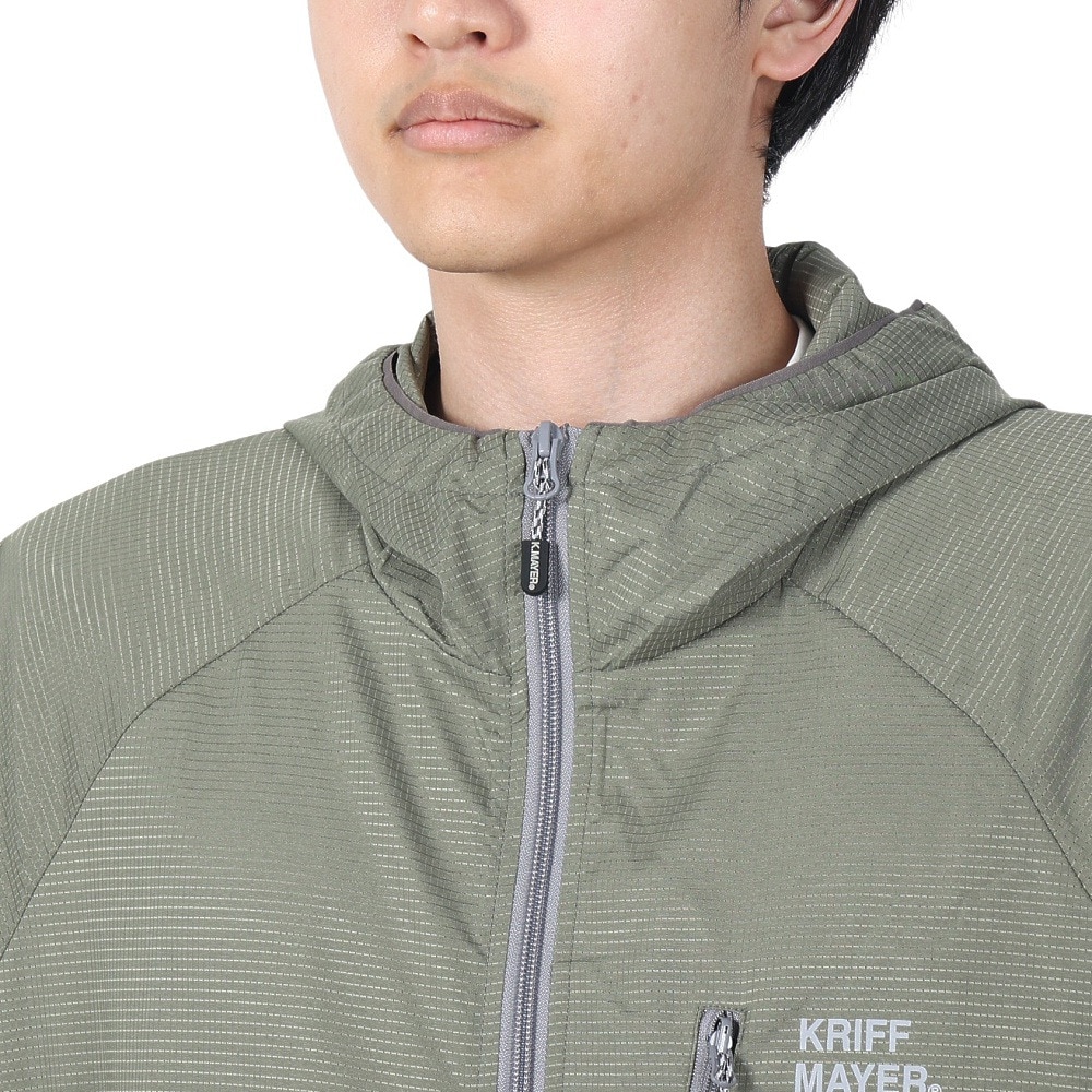 クリフメイヤー（KRIFF MAYER）（メンズ）アウター ウィンドブレーカー さらさらエアーパッカブルジャケット 2347800-69:KHAKI カーキ 撥水 防汚