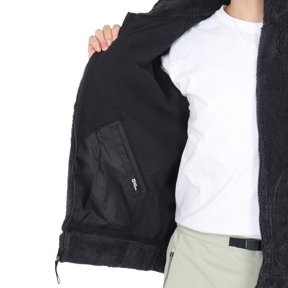 ジャックウルフスキン（JackWolfskin）（メンズ）アウター シェルパスタンドフリース ボアジャケット A62519-6000