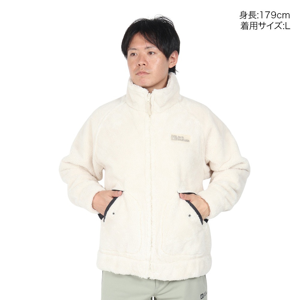 ジャックウルフスキン（JackWolfskin）（メンズ）シェルパスタンドフリース ボアジャケット A62519-A0028