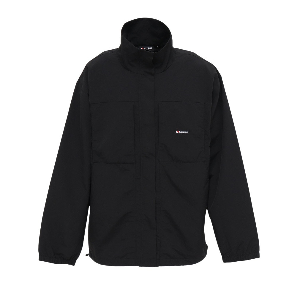 ボンファイア（Bonfire）（メンズ）リラックス スタンド ジャケット 50BNF5SHY2379 BLK