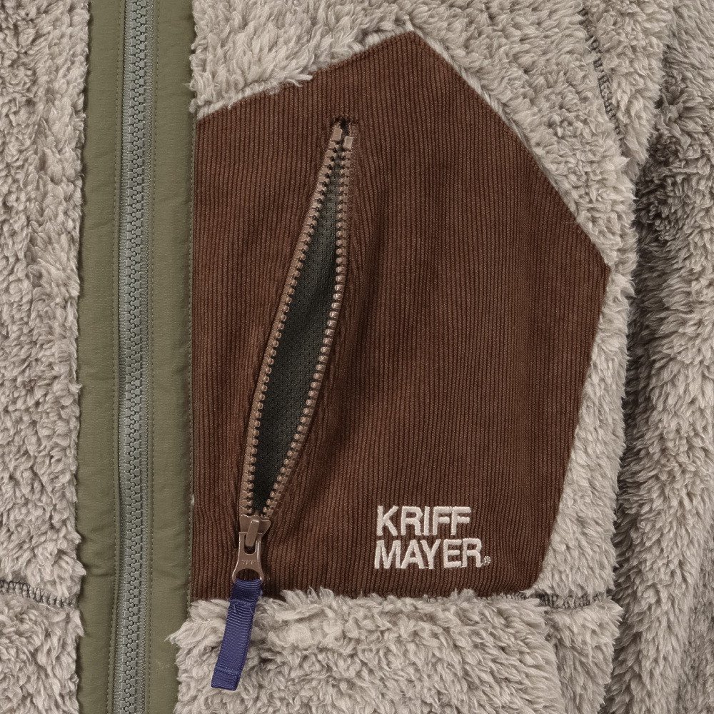 クリフメイヤー（KRIFF MAYER）（メンズ）シャギーボア ジャケット 2514400:15:GRAY