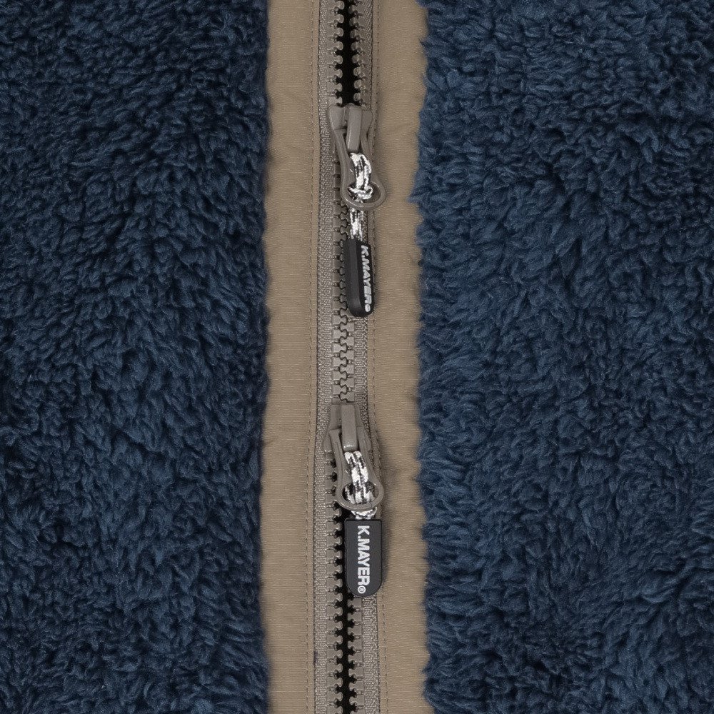 クリフメイヤー（KRIFF MAYER）（メンズ）シャギーボアジャケット 2514400:79:NAVY