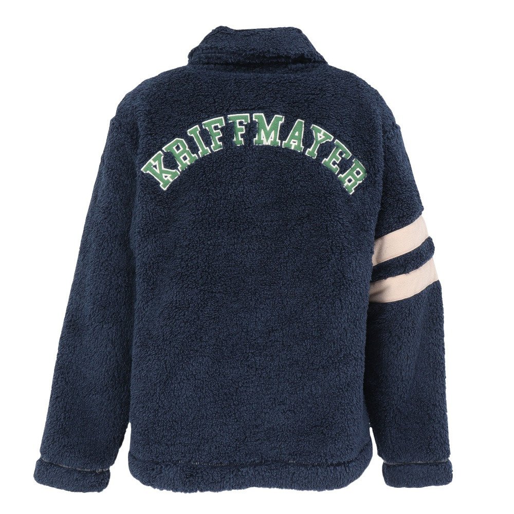 クリフメイヤー（KRIFF MAYER）（メンズ、レディース）シャギーボアレタードジャケット 2514401:79:NAVY