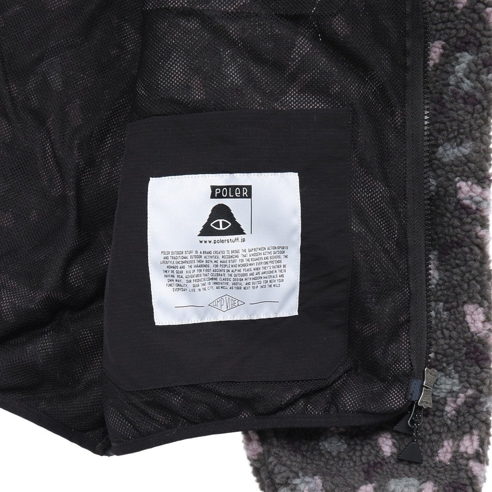 ポーラー（POLER）（メンズ）JACQUARD SHERPA ジャケット 253MCV0018-MLT