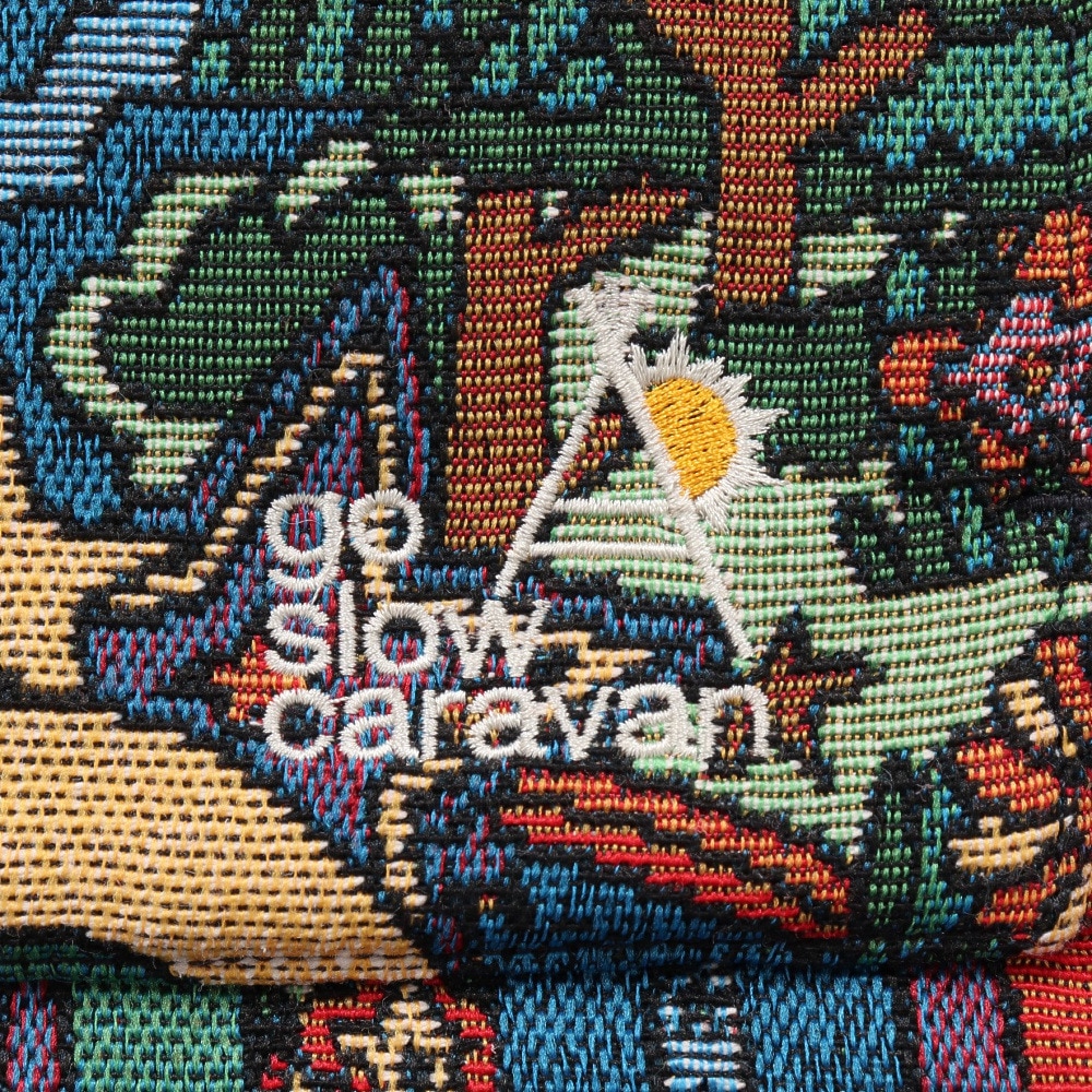 ゴースローキャラバン（GOSLOWCARAVAN）（メンズ、レディース）ゴブラン織りチョアジャケット 350227 サイケ