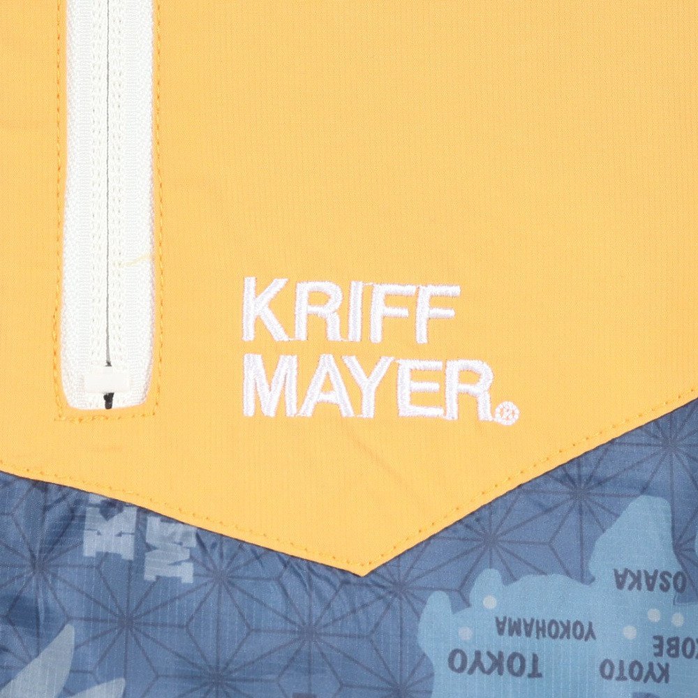 クリフメイヤー（KRIFF MAYER）（メンズ、レディース）クリーネス総柄 フードジャケット 2537804:79:NAVY
