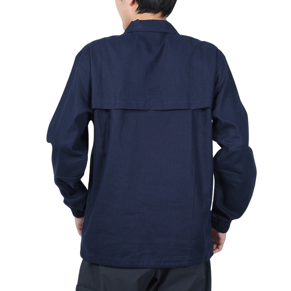 ボンファイア（Bonfire）（メンズ）アウトドア トレッキング LINEN ジャケット 50BNF2SEG2225NVY