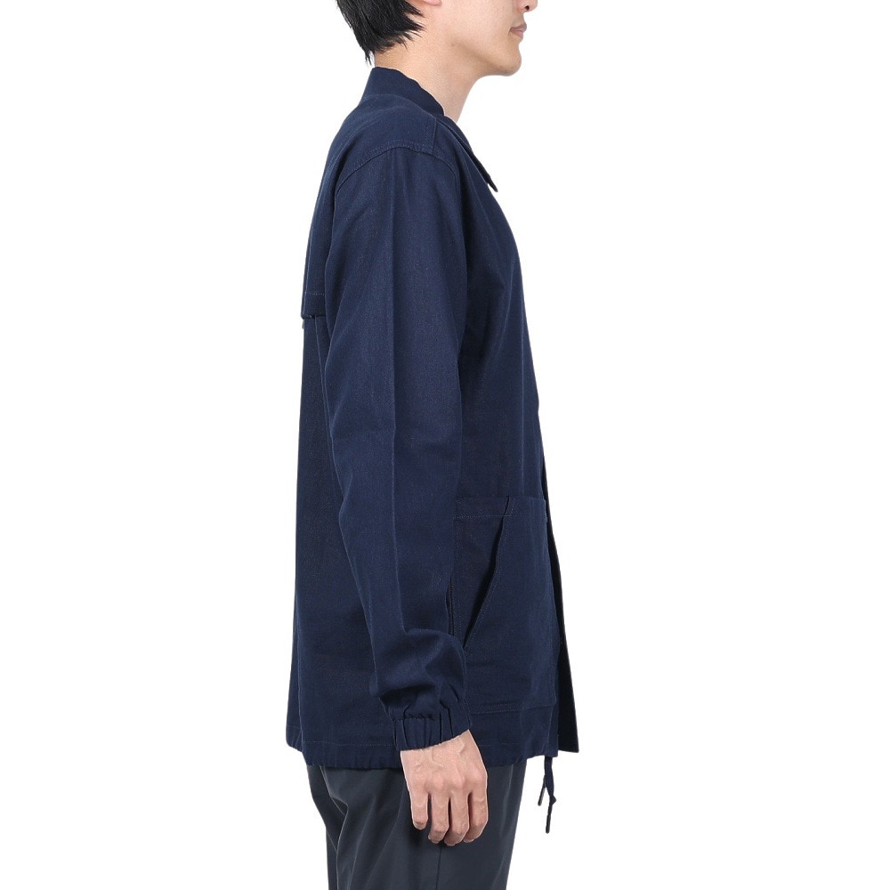 ボンファイア（Bonfire）（メンズ）アウトドア トレッキング LINEN ジャケット 50BNF2SEG2225NVY