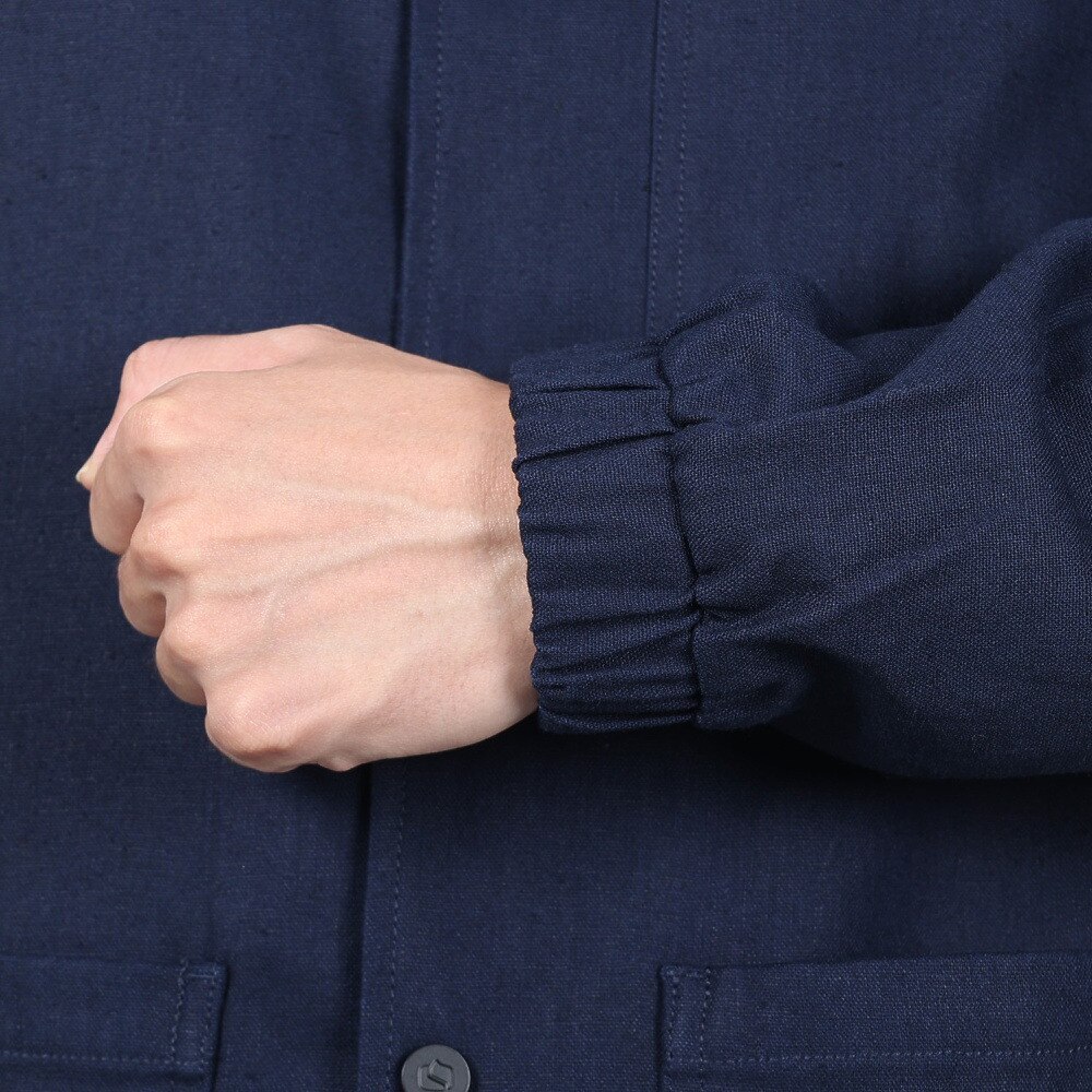 ボンファイア（Bonfire）（メンズ）アウトドア トレッキング LINEN ジャケット 50BNF2SEG2225NVY