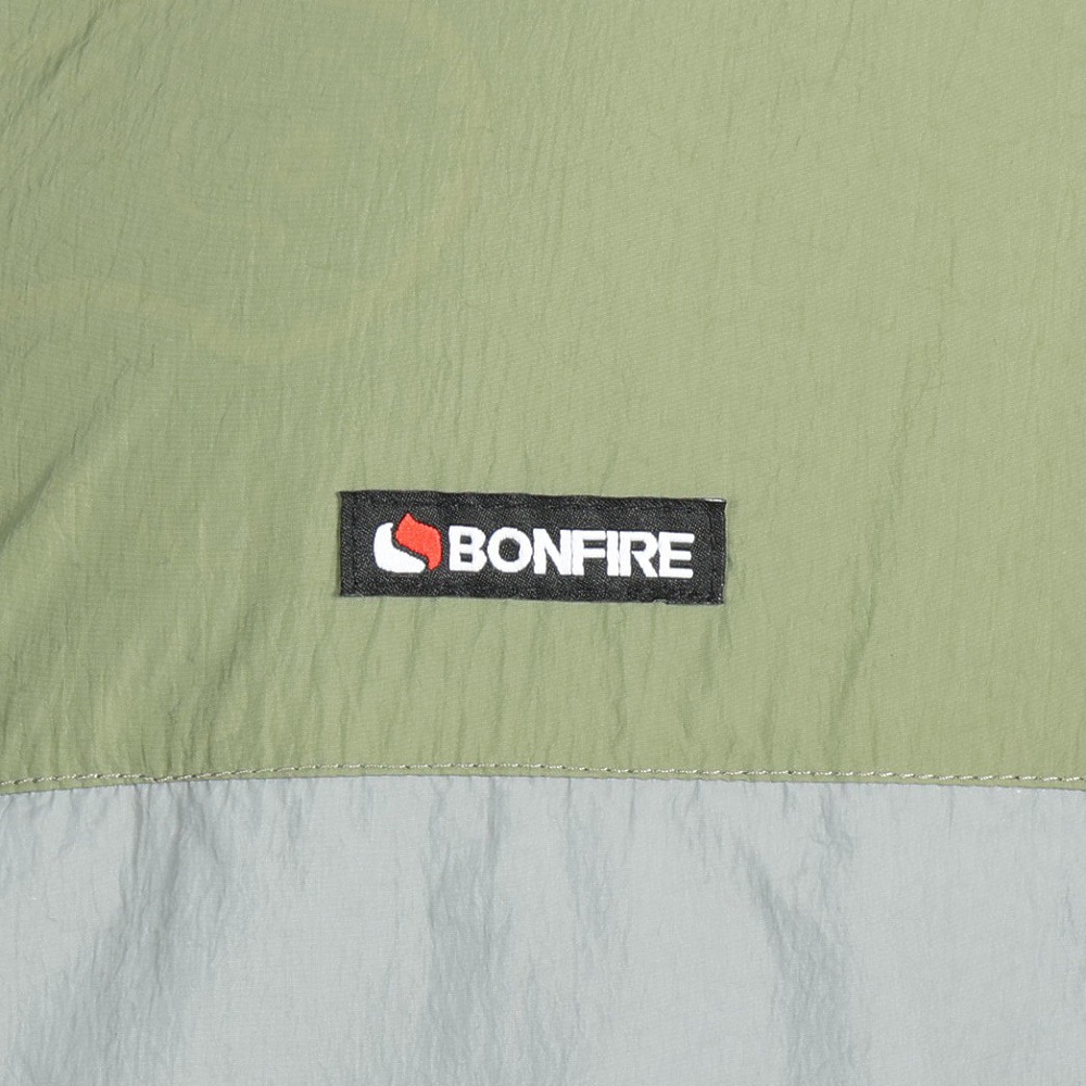 ボンファイア（Bonfire）（メンズ）アウター アノラック プルオーバー ブレーカー 20BNF3SEG2281 OLV オリーブ 収納袋付