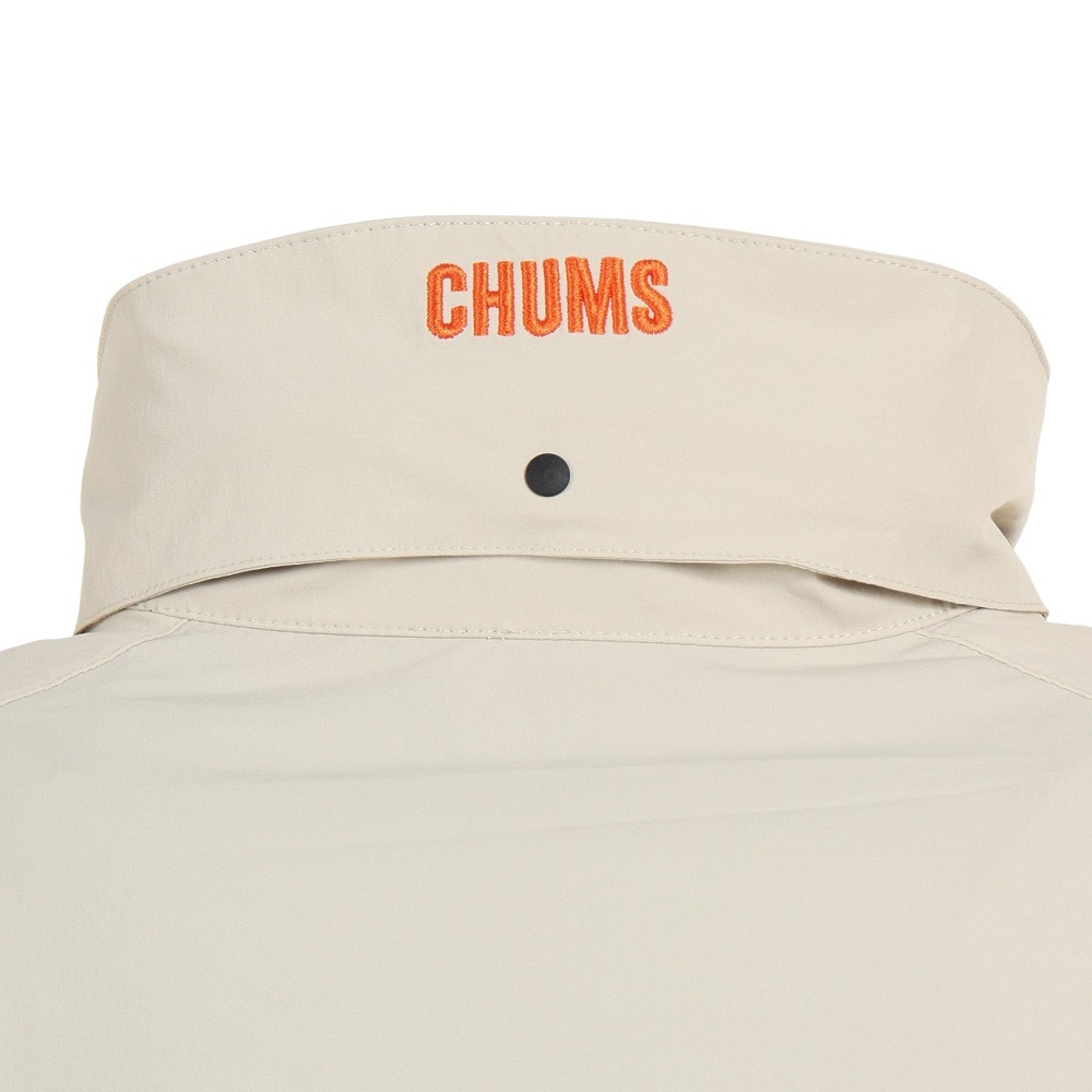 チャムス（CHUMS）（メンズ）軽量 防風 ストレッチ アウター ジャケット Artrl Strch BB ジャケット CH04-1347-B089 ベージュ