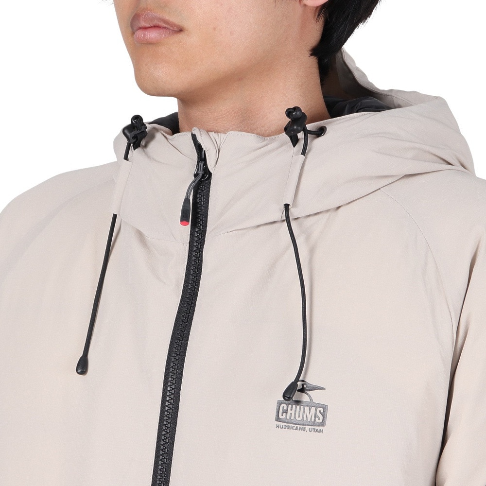 チャムス（CHUMS）（メンズ）アウター ジャケット エアトレイル ストレッチ ダウンパーカー CH04-1357-G057 グレー 軽量 ストレッチ 