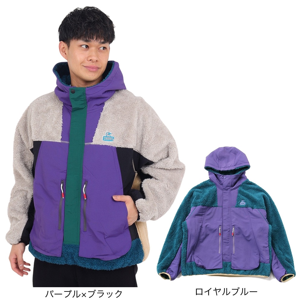 チャムス（CHUMS）（メンズ、レディース）ボンディングフリース プルオーバーフーディ ジャケット CH04-1359-T018 アウター