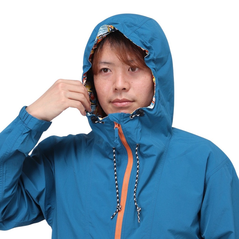 チャムス（CHUMS）（メンズ、レディース）軽量 ストレッチ アウター ジャケット キャンプフィールドフーディ CH04-1338-Z308 ブルー×イエロー