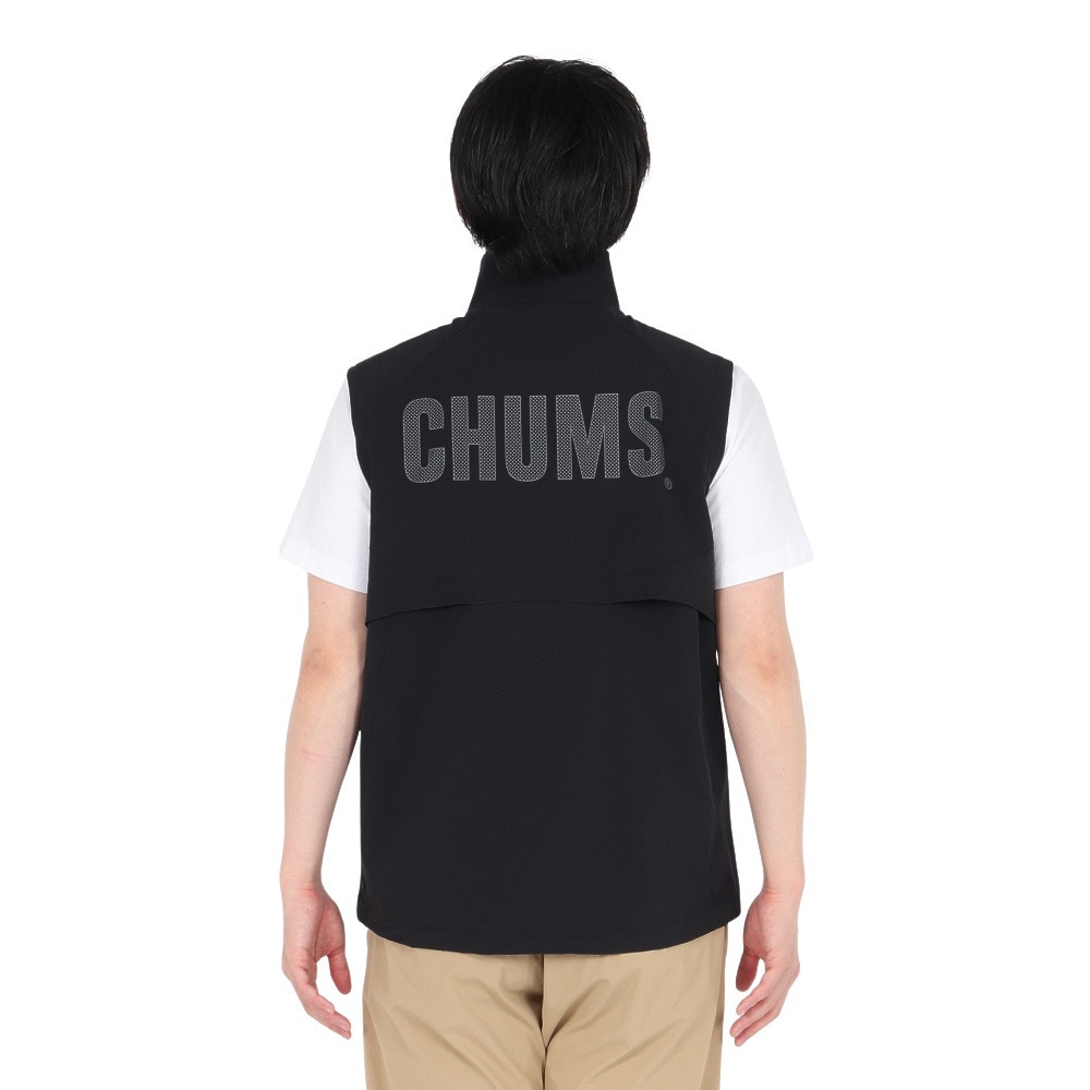 チャムス（CHUMS）（メンズ）エアトレイル ストレッチ チャムス ベスト CH04-1449-K001