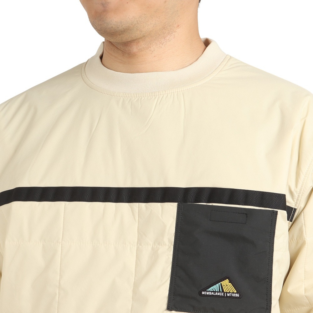 ニューバランス（new balance）（メンズ、レディース）MT1996 ストレッチパテットクルーネック JMTL2052BE