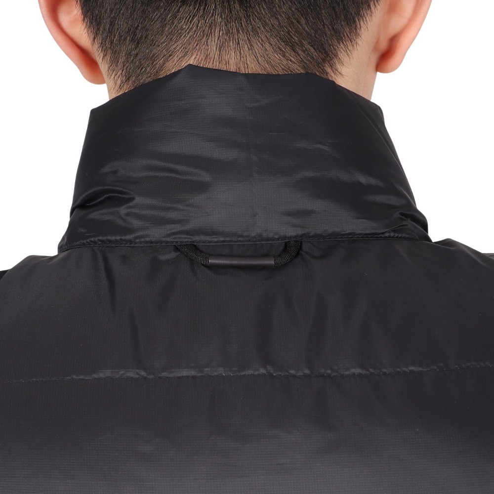 ジャックウルフスキン（JackWolfskin）（メンズ）ダウンベスト ASIA PILVI  M 5032051-6000 ブラック 撥水 防風 防寒 インナーベスト