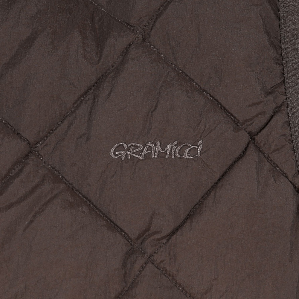 グラミチ（Gramicci）（メンズ、レディース）インナーダウンベスト G4FU-J100-TG-DARK BROWN