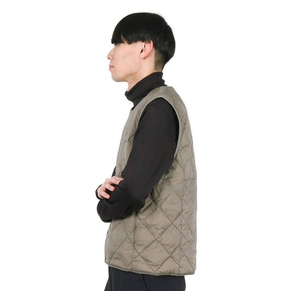 グラミチ（Gramicci）（メンズ、レディース）インナーダウンベスト G4FU-J100-TG-STONE GREY