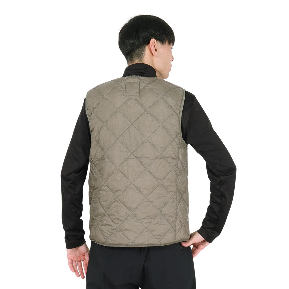 グラミチ（Gramicci）（メンズ、レディース）インナーダウンベスト G4FU-J100-TG-STONE GREY