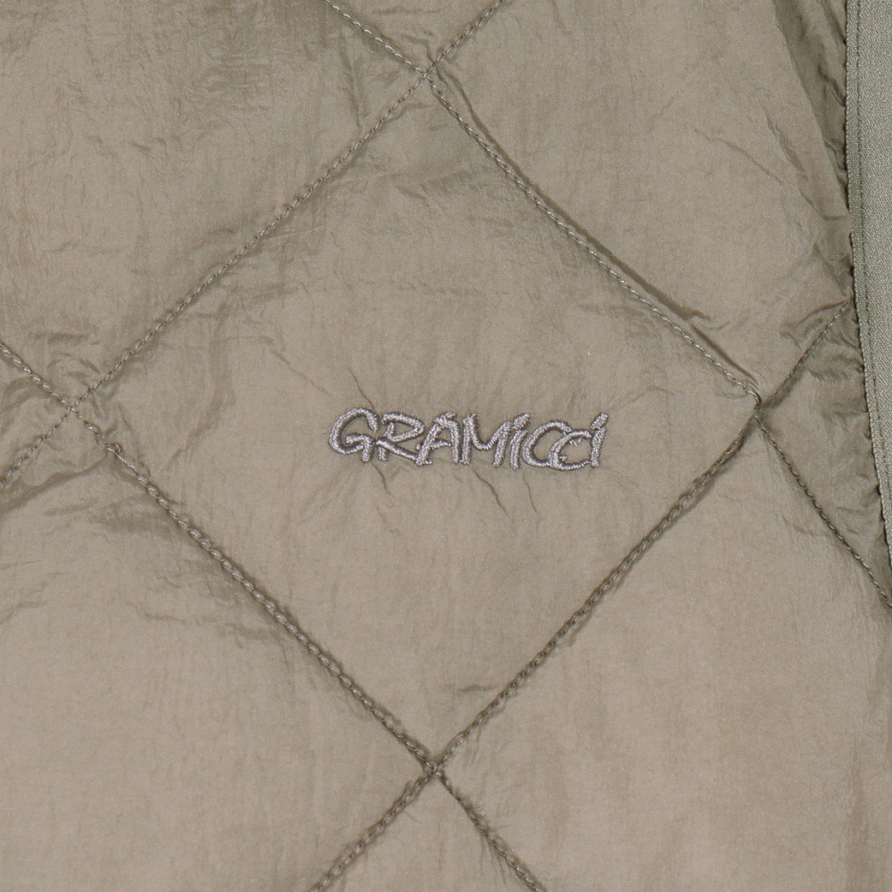 グラミチ（Gramicci）（メンズ、レディース）インナーダウンベスト G4FU-J100-TG-STONE GREY