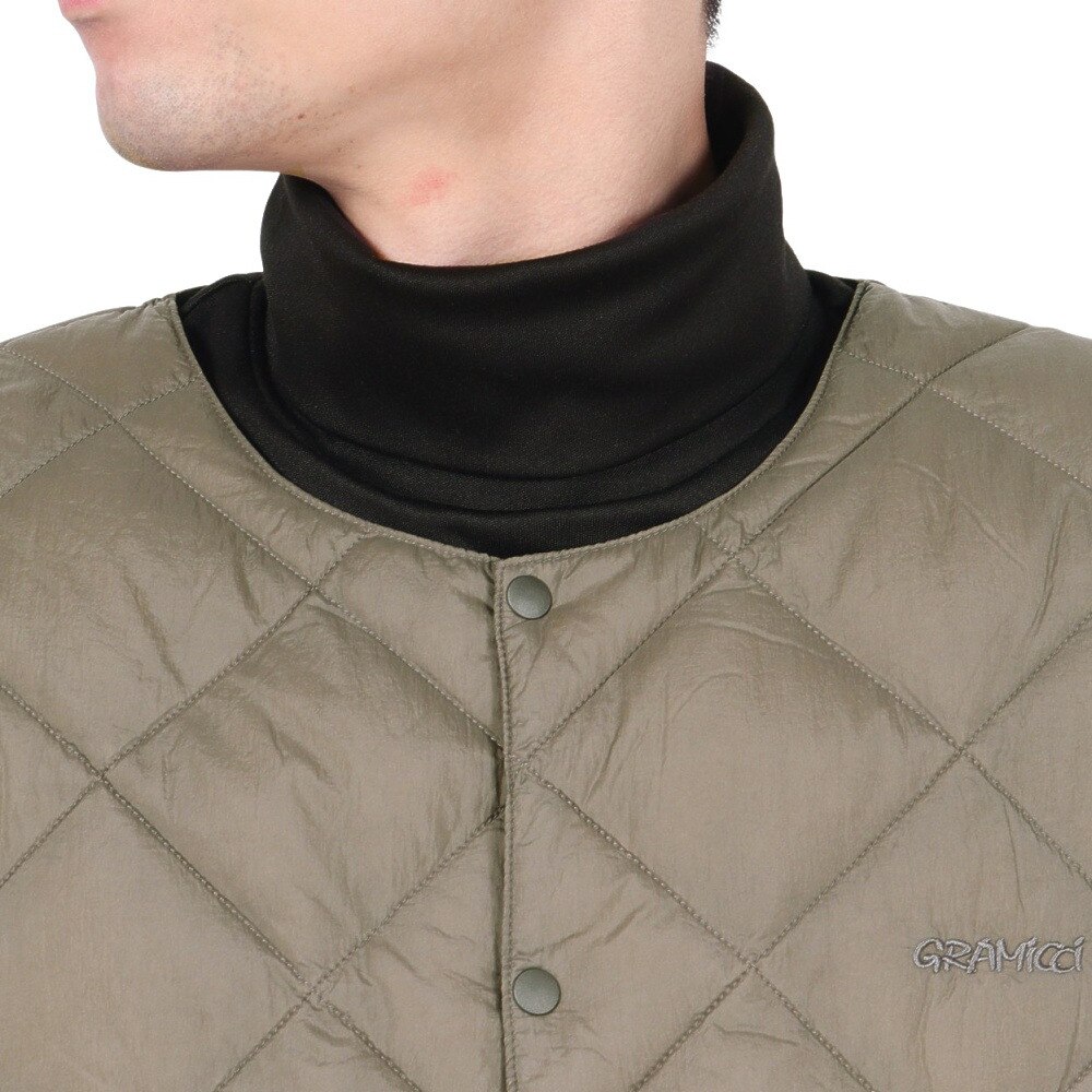 グラミチ（Gramicci）（メンズ、レディース）インナーダウンジャケット G4FU-J101-TG-STONE GREY